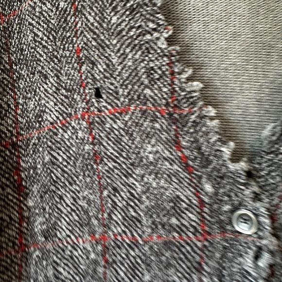 R13 Gray Distressed Long Cardigan - Picture 10 of 16